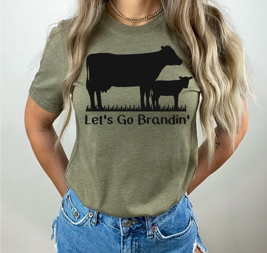 Let's Go Brandin' | Trendy Graphic Tee | Super Soft Top Quality Unisex T-shirt