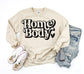 Home Body | Crewneck Sweatshirt | Screen Printed Graphic Design | Comfy Trendy Crewneck