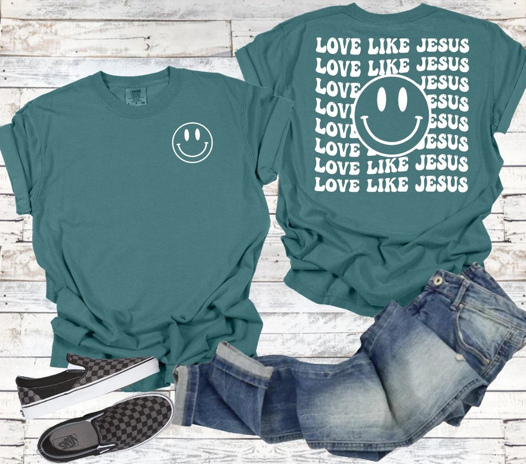 Love Like Jesus | The Perfect Graceful T-shirt | Adorable Graphic Tee | Super Soft Unisex T-shirt